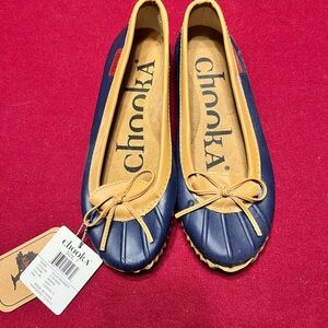 Chooka Navy Slip On - New with tags